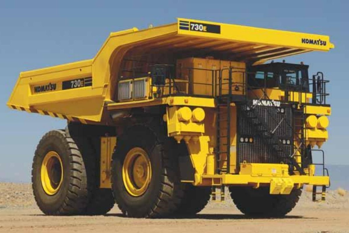 730E-8 - Komatsu 730E-8 - Komatsu mining dump truck