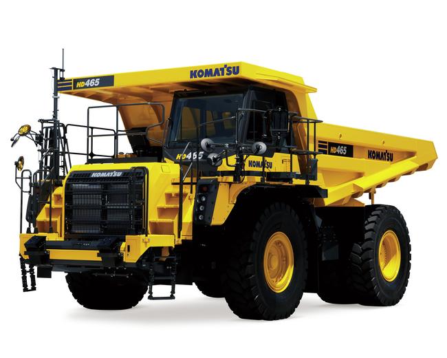 HD465-8 - Komatsu HD465-8 - Komatsu mining dump truck